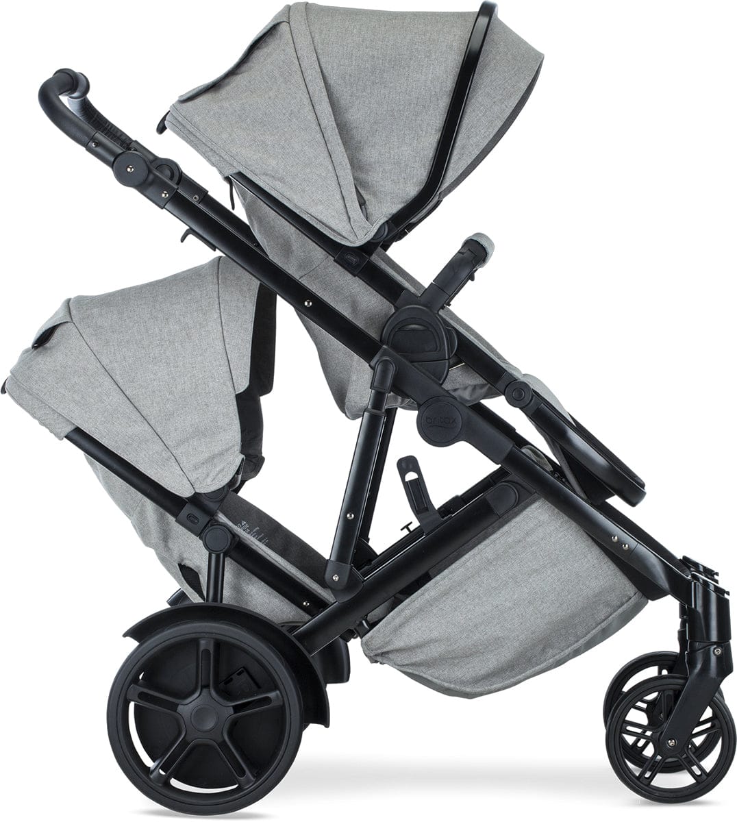 Britax B-Ready G3 Double Stroller Bundle - Nanotex (Moisture, Odor, and Stain Resistant Fabric)