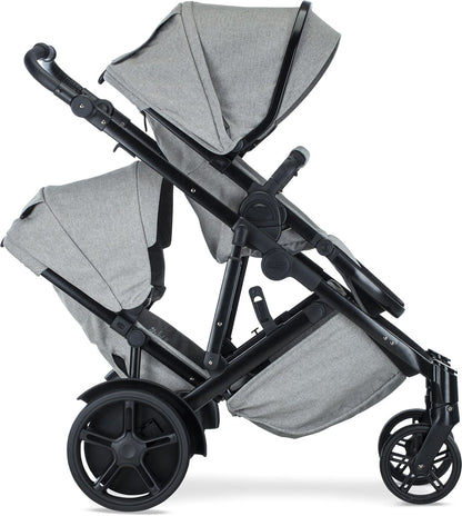 Britax B-Ready G3 Double Stroller Bundle - Nanotex (Moisture, Odor, and Stain Resistant Fabric)