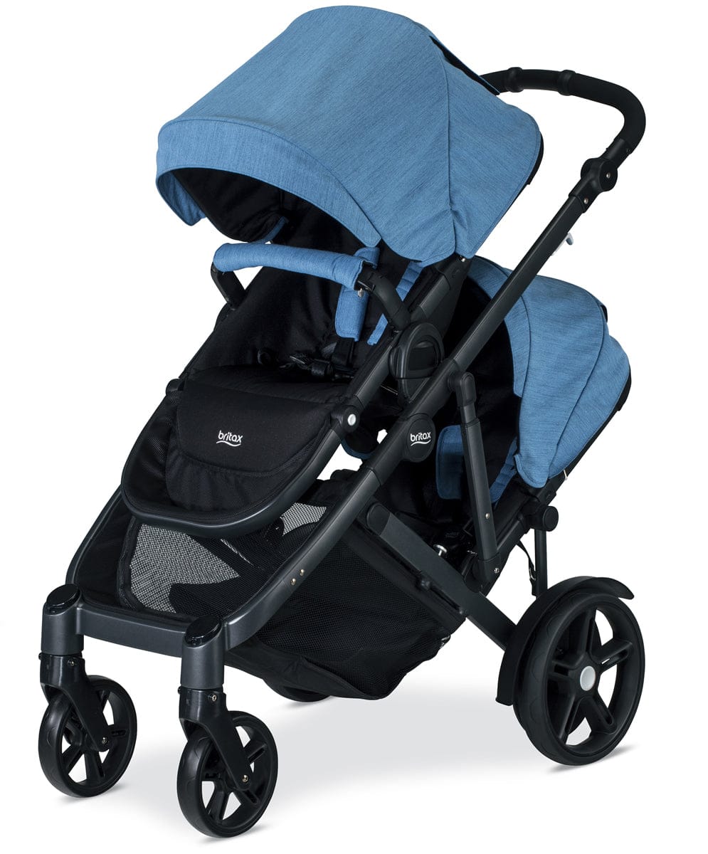 Britax B-Ready G3 Double Stroller Bundle - Lapis (Albee Exclusive)