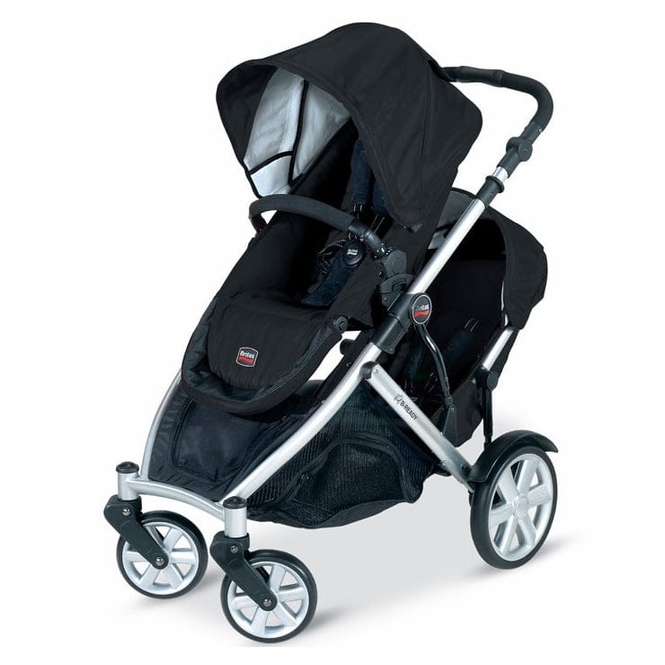 Britax B-Ready Double Stroller Bundle in Black