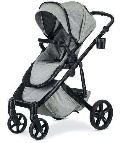 Britax B-Ready G3 Single-to-Double Stroller - Nanotex (Moisture, Odor, and Stain Resistant Fabric)
