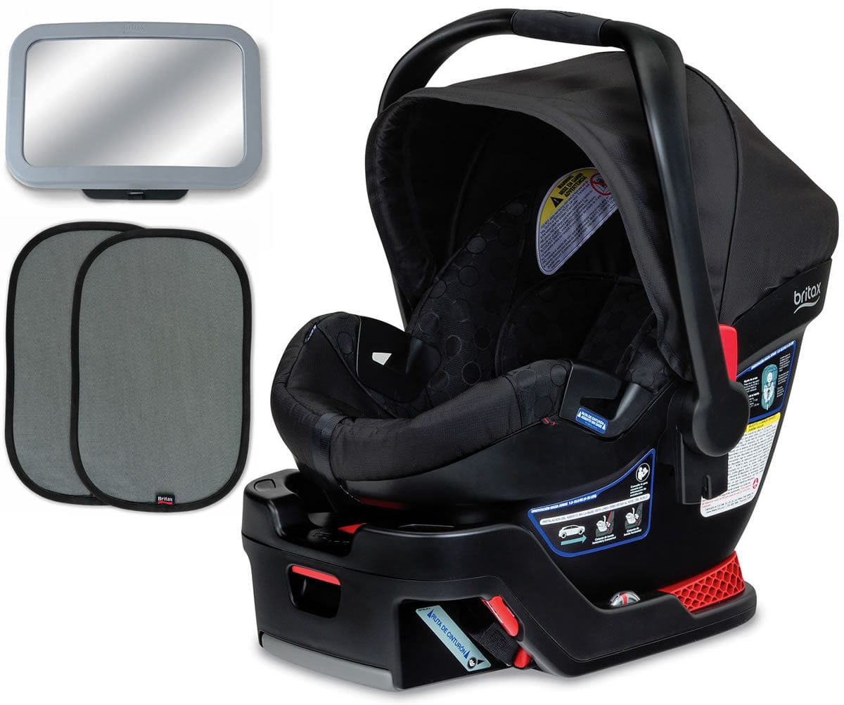 Britax B-Safe 35 Infant Car Seat Bundle - Black