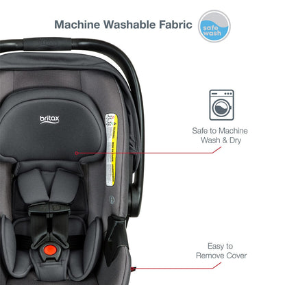 Britax B-Safe Gen2 FlexFit+ Infant Car Seat - Drift (SafeWash) - E1C767T