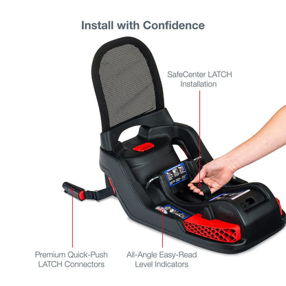 Britax B-Safe Gen2 FlexFit+ Infant Car Seat - Jet (SafeWash) - E1C767N