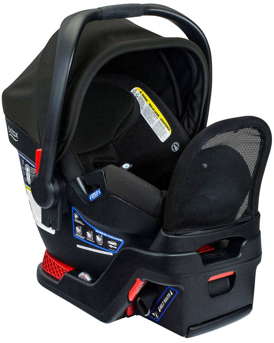 Britax B-Safe Gen2 FlexFit+ Infant Car Seat - Jet (SafeWash) - E1C767N