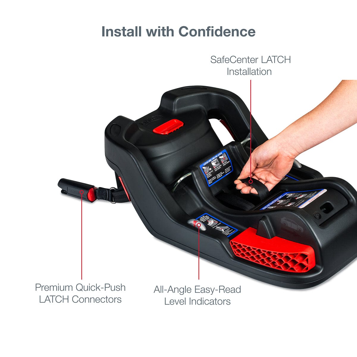 Britax B-Safe Gen2 FlexFit Lightweight Infant Car Seat - Twilight (SafeWash) - E1C746B