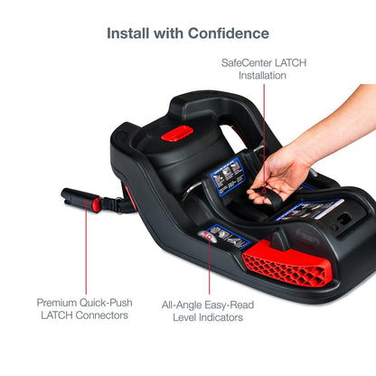 Britax B-Safe Gen2 FlexFit Lightweight Infant Car Seat - Twilight (SafeWash) - E1C746B