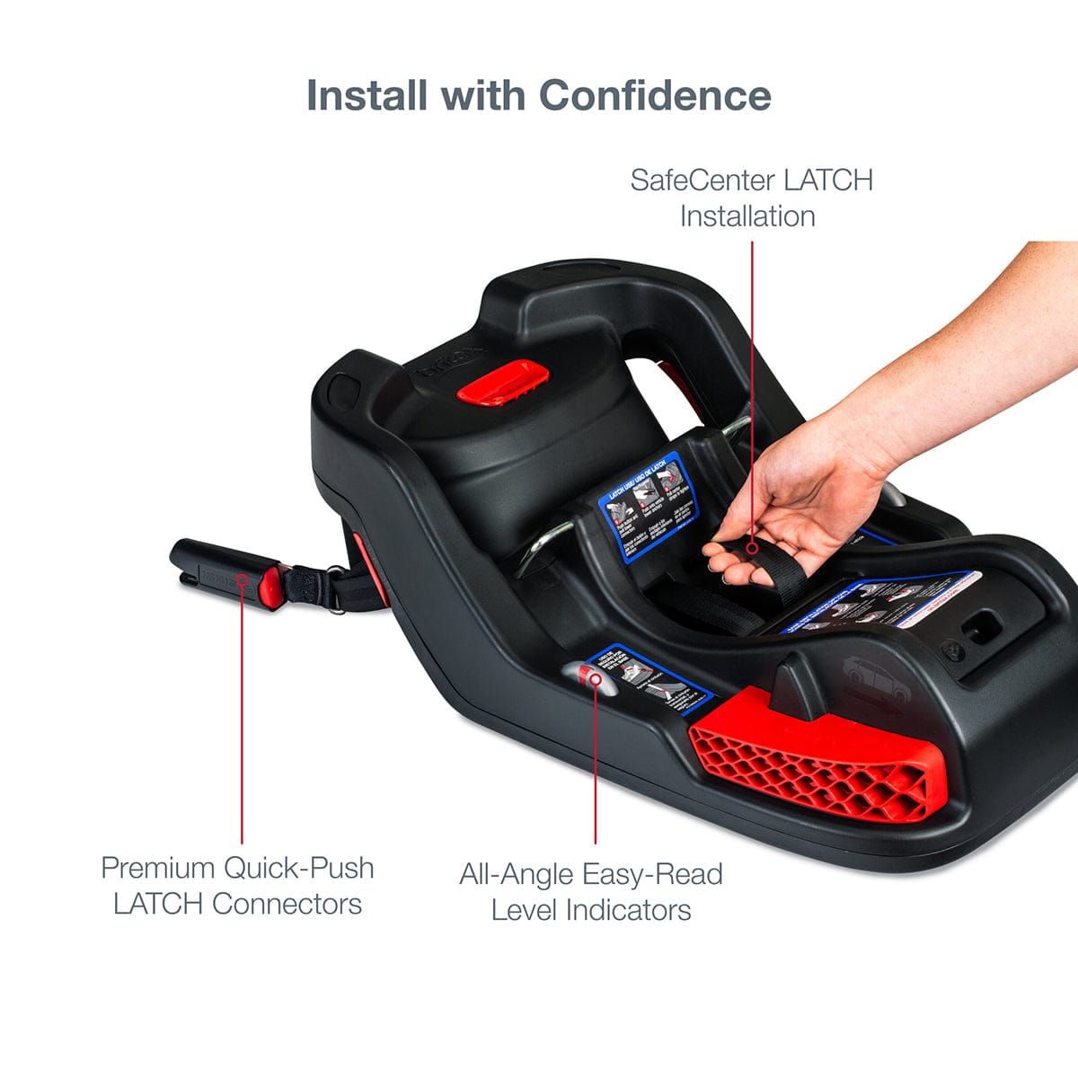 Britax B-Safe Gen2 Lightweight Infant Car Seat - Eclipse Black (SafeWash) - E1C732C