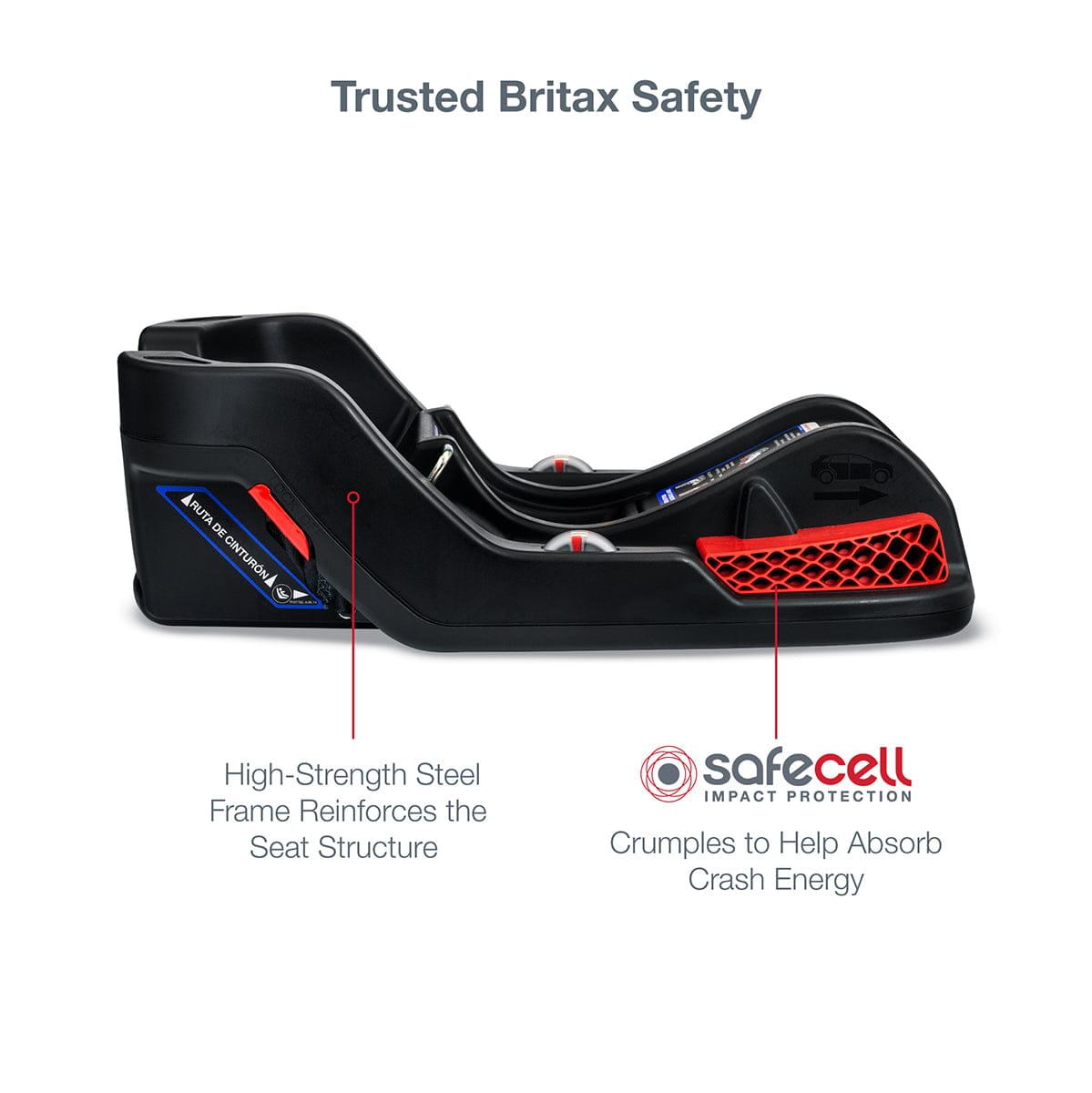 Britax B-Safe Gen2 Lightweight Infant Car Seat - Eclipse Black (SafeWash) - E1C732C