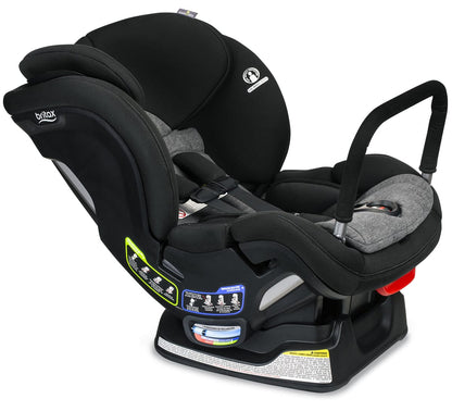 Britax Boulevard ClickTight Anti-Rebound Bar Convertible Car Seat - StayClean Gray