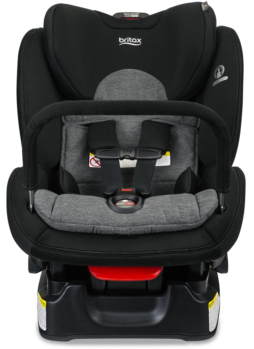 Britax Boulevard ClickTight Anti-Rebound Bar Convertible Car Seat - StayClean Gray