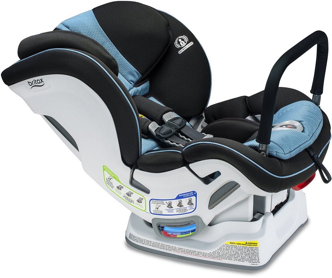 Britax Boulevard ClickTight Anti-Rebound Bar Convertible Car Seat - Poole