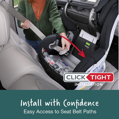 Britax Boulevard ClickTight Convertible Car Seat - Green Contour (SafeWash) - E1C832Z