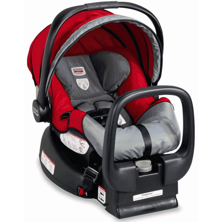 Britax Chaperone Infant Car Seat Red Mill - E9L69P2