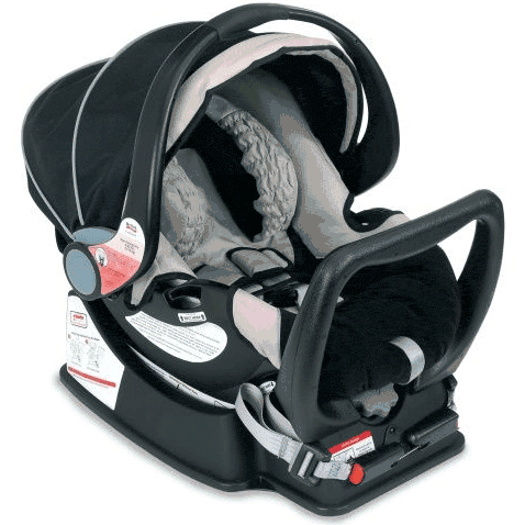 Britax Companion Infant Car Seat in Black Tan - E9L80L4
