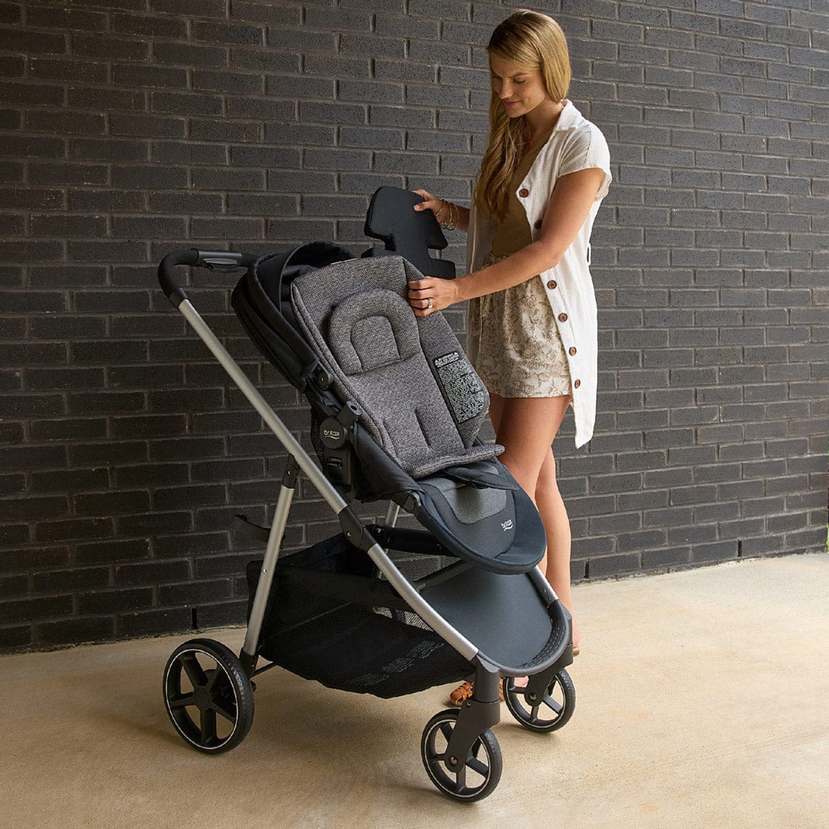 Britax CozyFit Insert for Brook, Brook+ and Grove Strollers - Onyx - S14748000