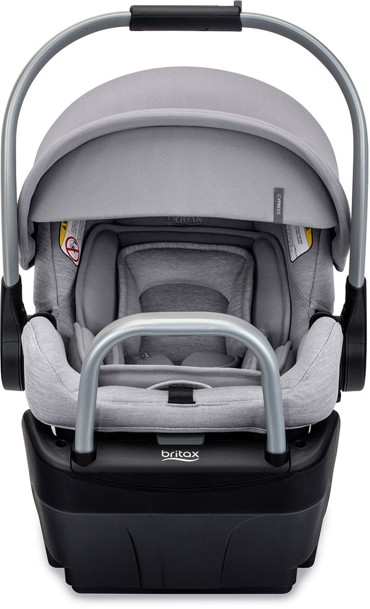 Britax Cypress Infant Car Seat with Alpine Anti-Rebound Base - Ponte Glacier - E1D124Y