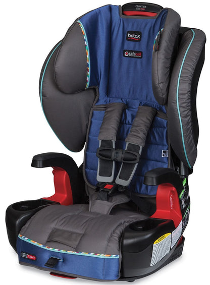 Britax Frontier Clicktight Harness Booster Car Seat - Liberty Sapphire - E9LY77D