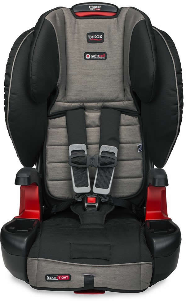 Britax Frontier ClickTight Harness Booster Car Seat - Slate Strie