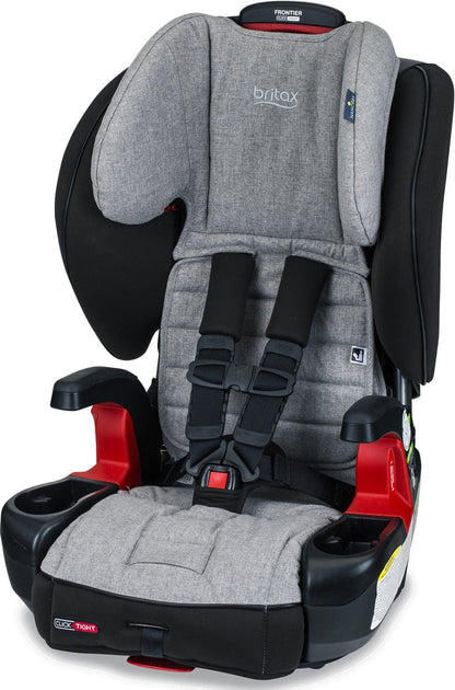 Britax Frontier ClickTight Harness Booster Car Seat - Nanotex (Moisture, Odor, and Stain Resistant Fabric) - E1A949U