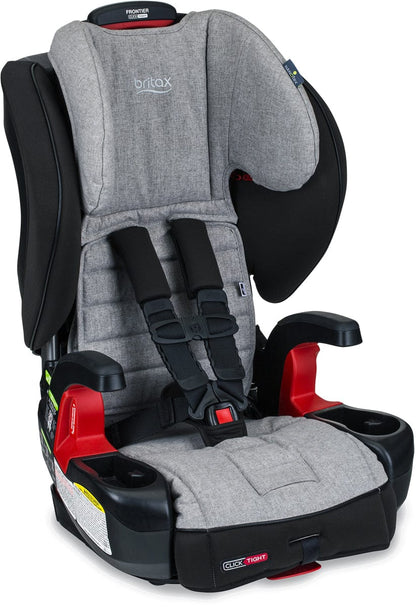 Britax Frontier ClickTight Harness Booster Car Seat - Nanotex (Moisture, Odor, and Stain Resistant Fabric) - E1A949U