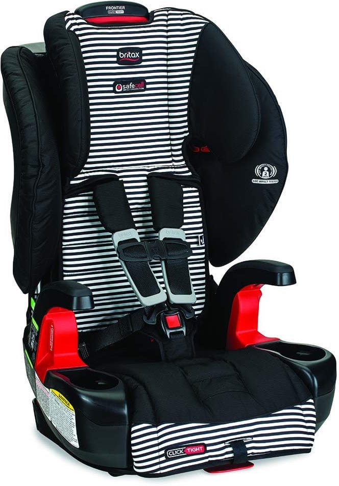 Britax Frontier ClickTight Harness Booster Car Seat 2018 Tuxedo