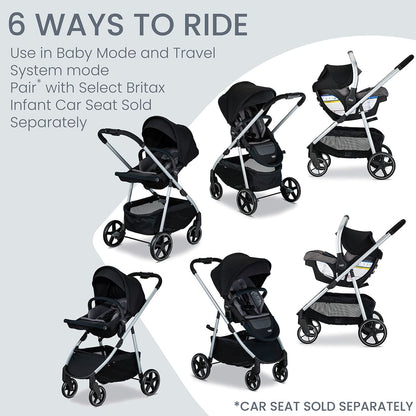 Britax Grove Modular Stroller - Pindot Onyx - U015203
