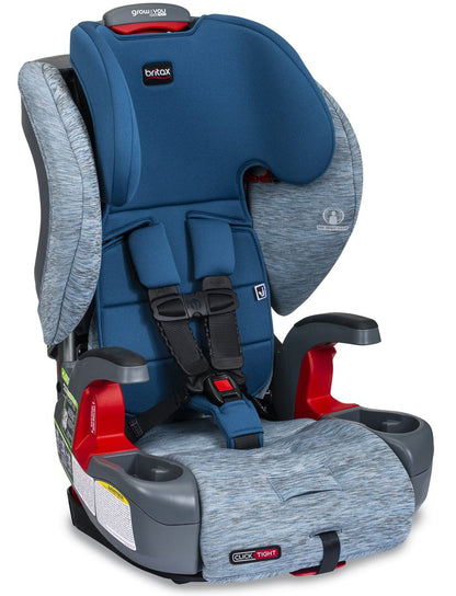 Britax Grow With You ClickTight Harness Booster Car Seat - Seaglass [New Version of the Frontier]
