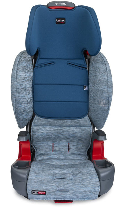Britax Grow With You ClickTight Harness Booster Car Seat - Seaglass [New Version of the Frontier]