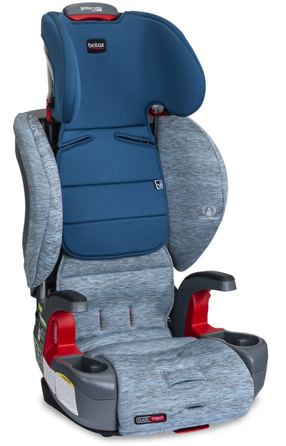 Britax Grow With You ClickTight Harness Booster Car Seat - Seaglass [New Version of the Frontier]