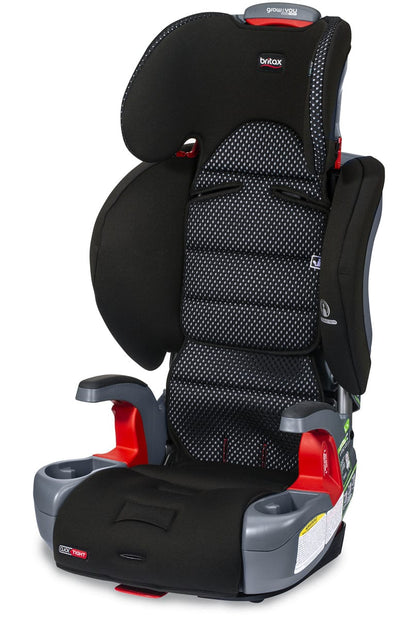 Britax Grow With You Clicktight Harness Booster Car Seat - Cool Flow Gray [New Version of the Frontier] - E1C199S