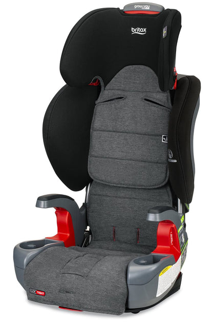 Britax Grow With You Clicktight Harness Booster Car Seat - StayClean Gray