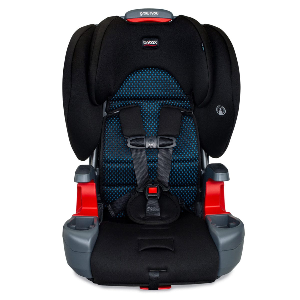 Britax Grow With You Harness Booster Car Seat - Cool Flow Teal [New Version of the Pioneer]