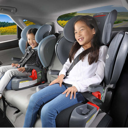 Britax Grow With You Harness Booster Car Seat  - Mod Black SafeWash - E1C442T