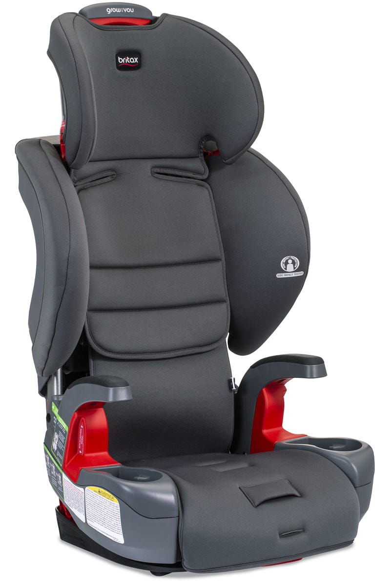 Britax Grow With You Harness Booster Car Seat - Pebble  [New Version of the Pioneer] - E1C442F