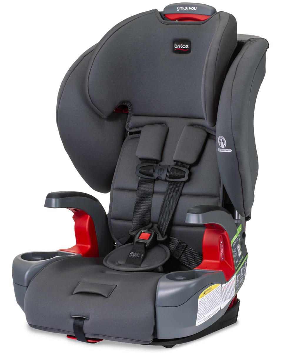 Britax Grow With You Harness Booster Car Seat - Pebble  [New Version of the Pioneer] - E1C442F