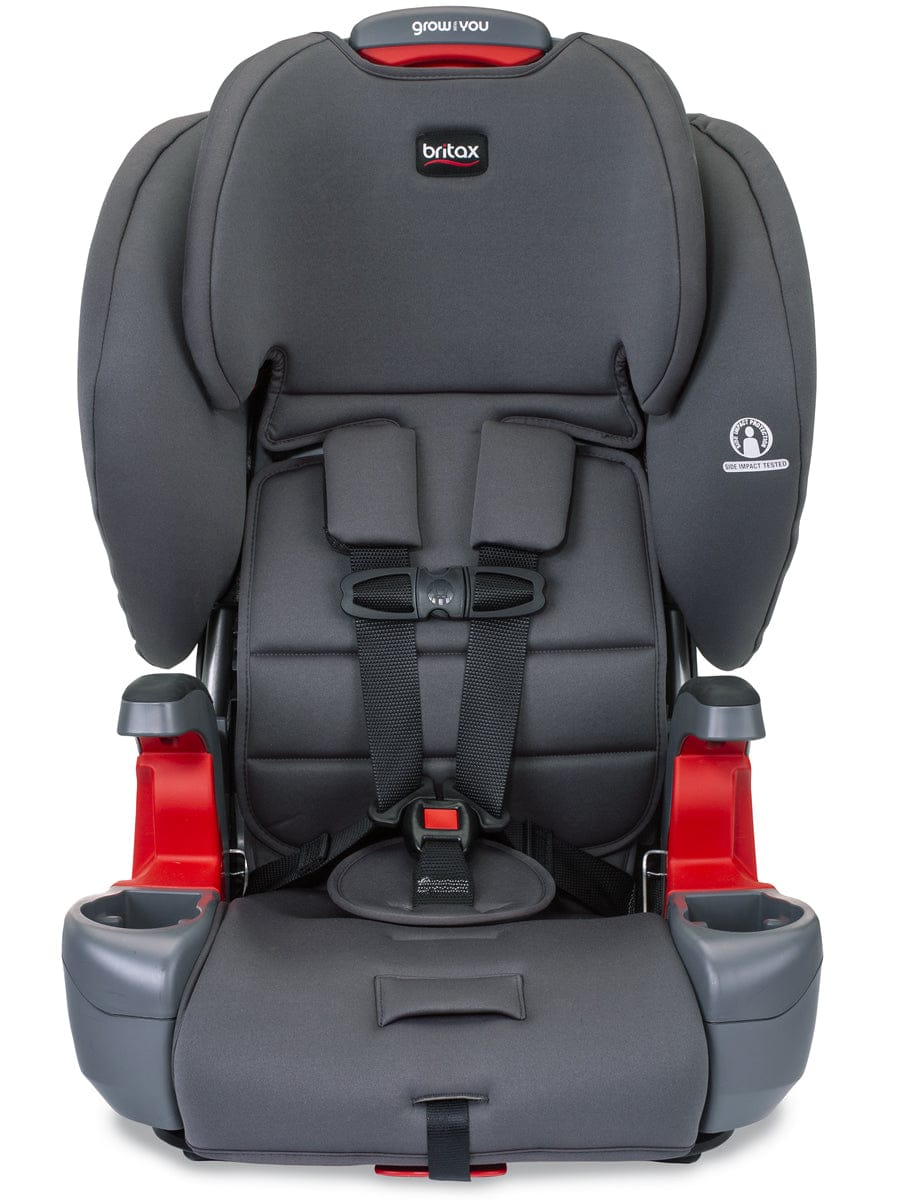 Britax Grow With You Harness Booster Car Seat - Pebble  [New Version of the Pioneer] - E1C442F