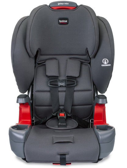 Britax Grow With You Harness Booster Car Seat - Pebble  [New Version of the Pioneer] - E1C442F