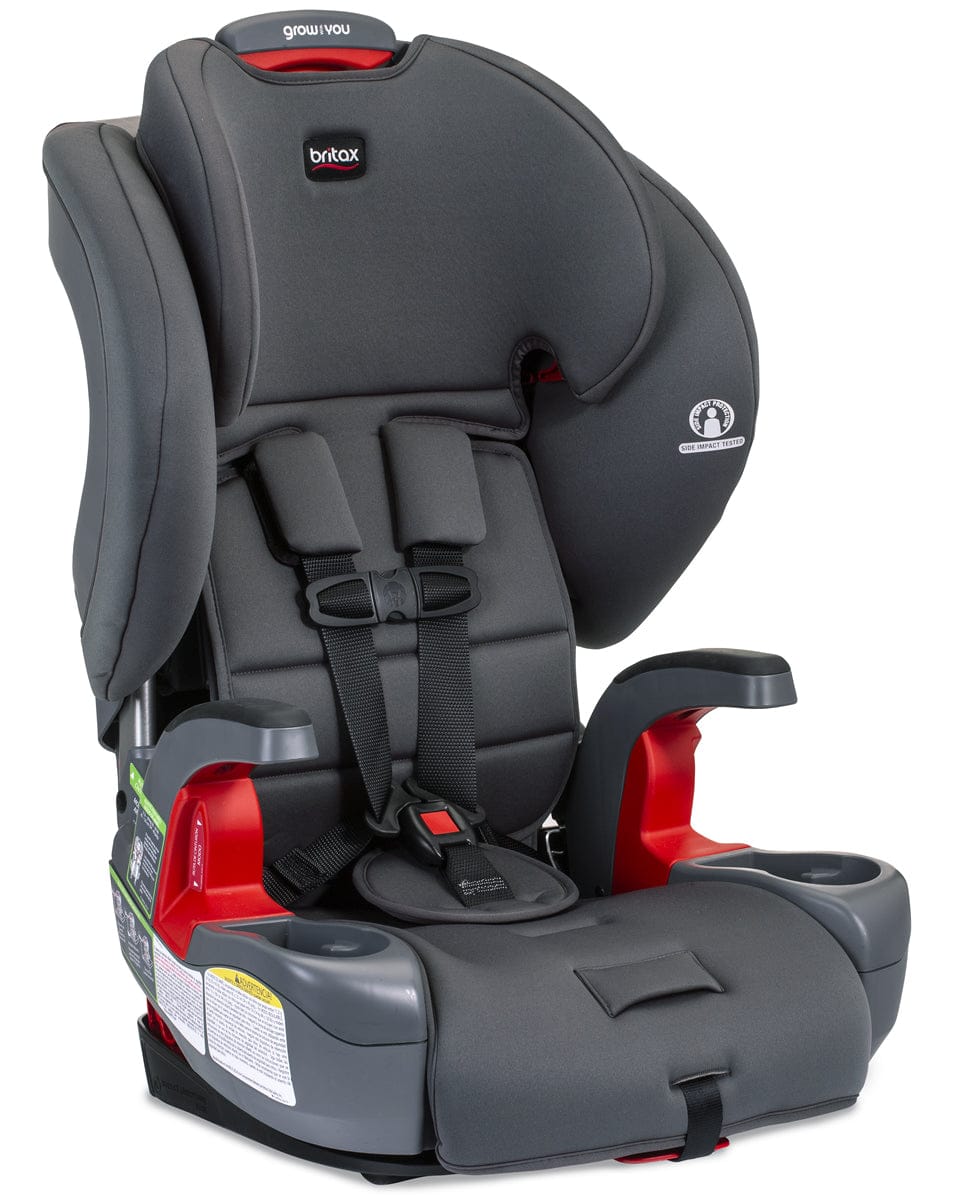 Britax Grow With You Harness Booster Car Seat - Pebble  [New Version of the Pioneer] - E1C442F