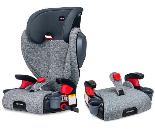Britax Highpoint 2-Stage Belt Positioning Booster Car Seat - Asher - E1C238T