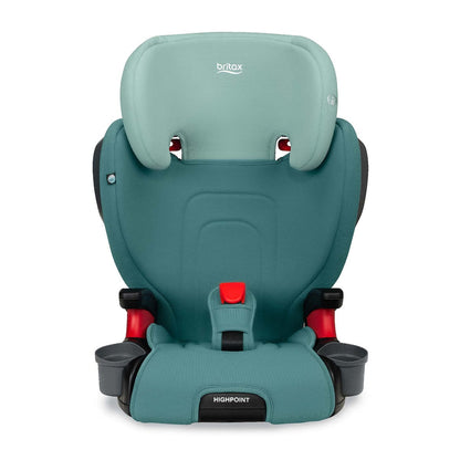 Britax Highpoint 2-Stage Belt Positioning Booster Car Seat - Green Ombre - E1C233E