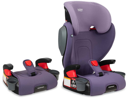 Britax Highpoint 2-Stage Belt Positioning Booster Car Seat - Purple Ombre - E1C233J