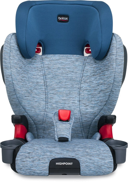Britax Highpoint High Back Belt Positioning Booster Car Seat - Seaglass