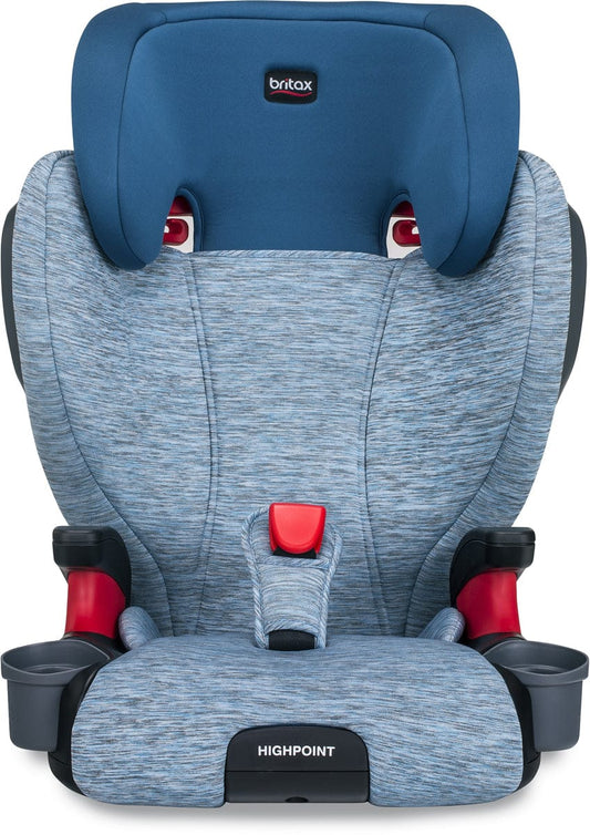 Britax Highpoint High Back Belt Positioning Booster Car Seat - Seaglass