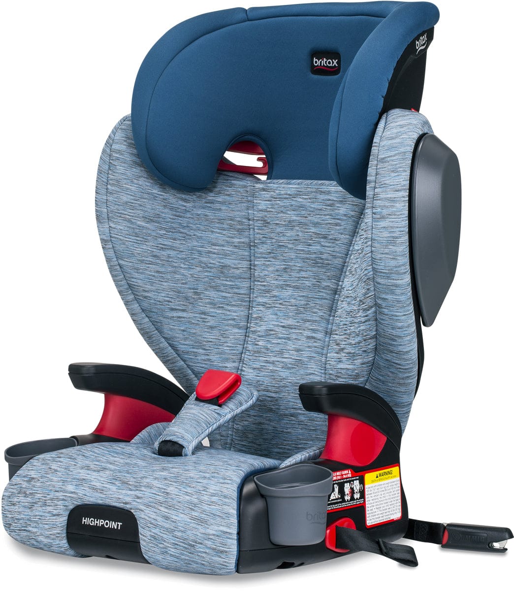 Britax Highpoint High Back Belt Positioning Booster Car Seat - Seaglass