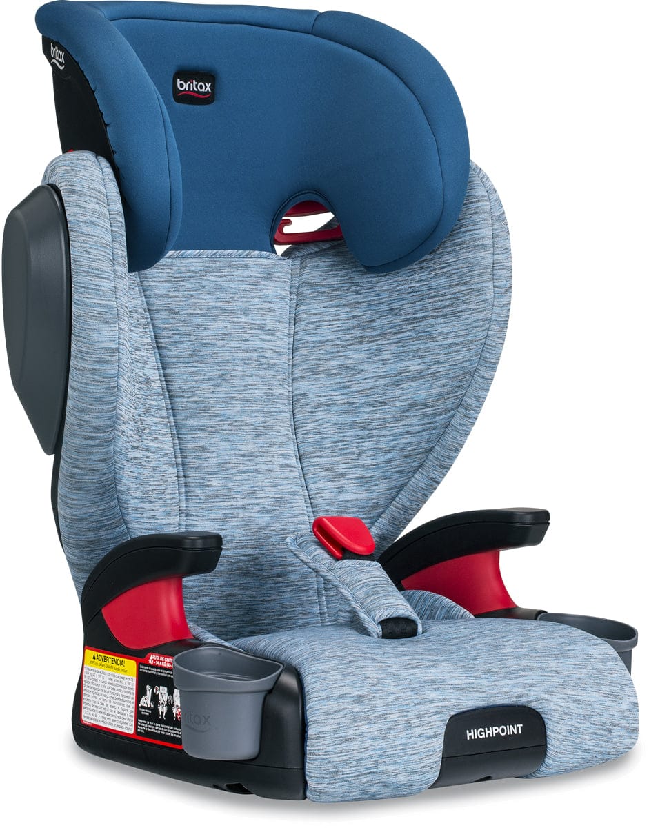 Britax Highpoint High Back Belt Positioning Booster Car Seat - Seaglass