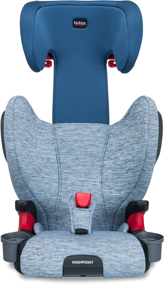Britax Highpoint High Back Belt Positioning Booster Car Seat - Seaglass