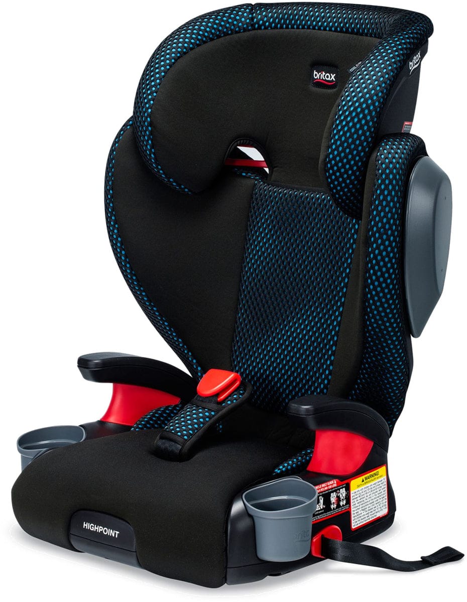 Britax Highpoint High Back Belt Positioning Booster Car Seat - Cool Flow Teal - E1A589T
