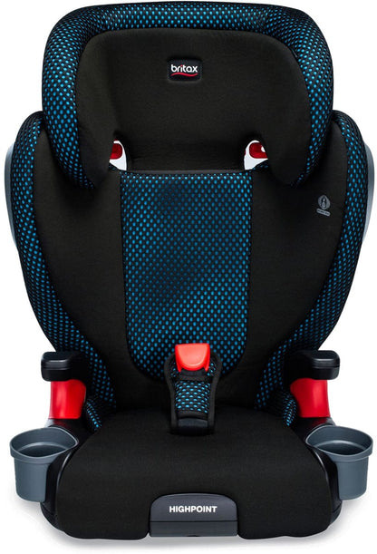 Britax Highpoint High Back Belt Positioning Booster Car Seat - Cool Flow Teal - E1A589T
