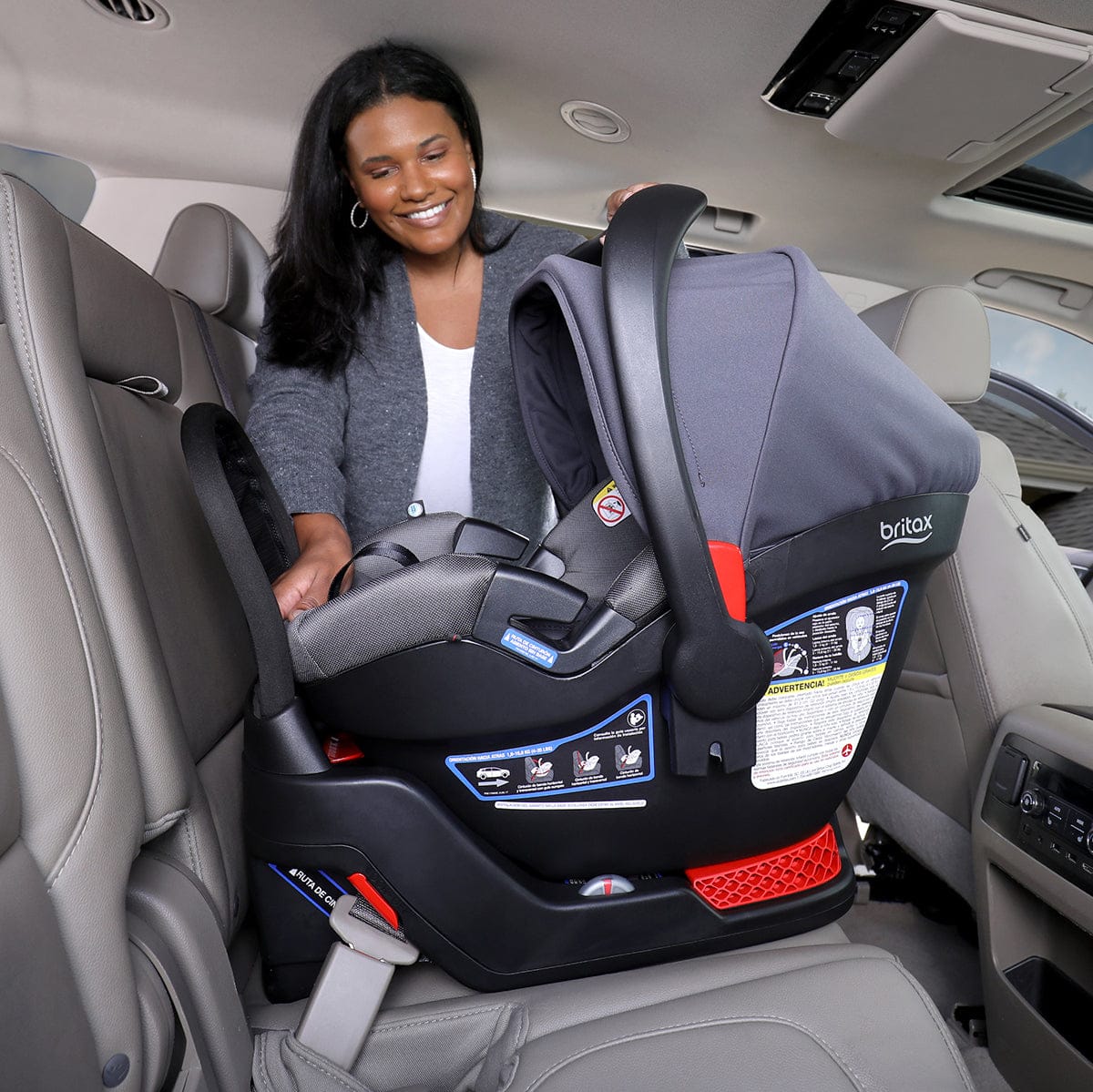 Britax Infant Car Seat Base Gen 2 with Anti-Rebound Bar & SafeCenter LATCH Installation - S12778200